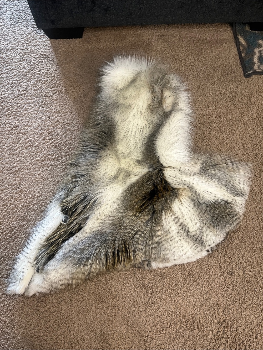 SpiritHoods Limited Edition Snowy Owl Shawl Cape Hood - Picture 8 of 9